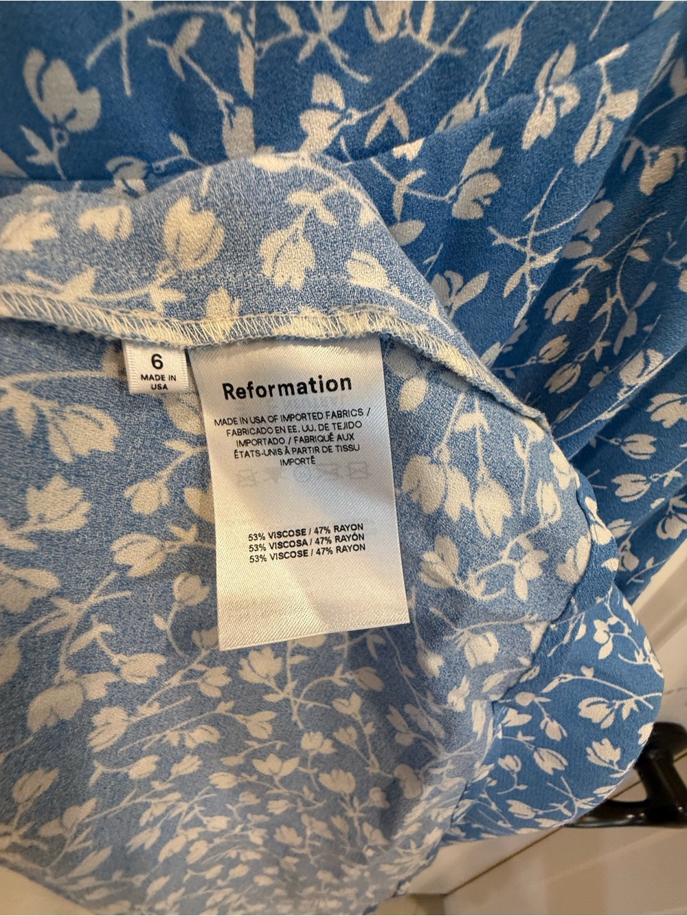 Reformation Baxley Floral Dress - Picture 6 of 8